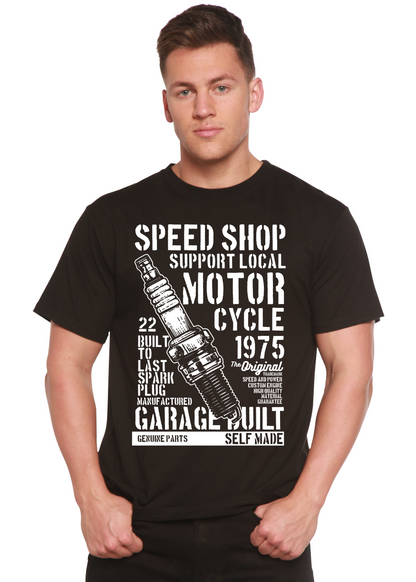 Spark Plug Spun Bamboo® Men's Bamboo Viscose/Organic Cotton Short Sleeve Graphic T-Shirt