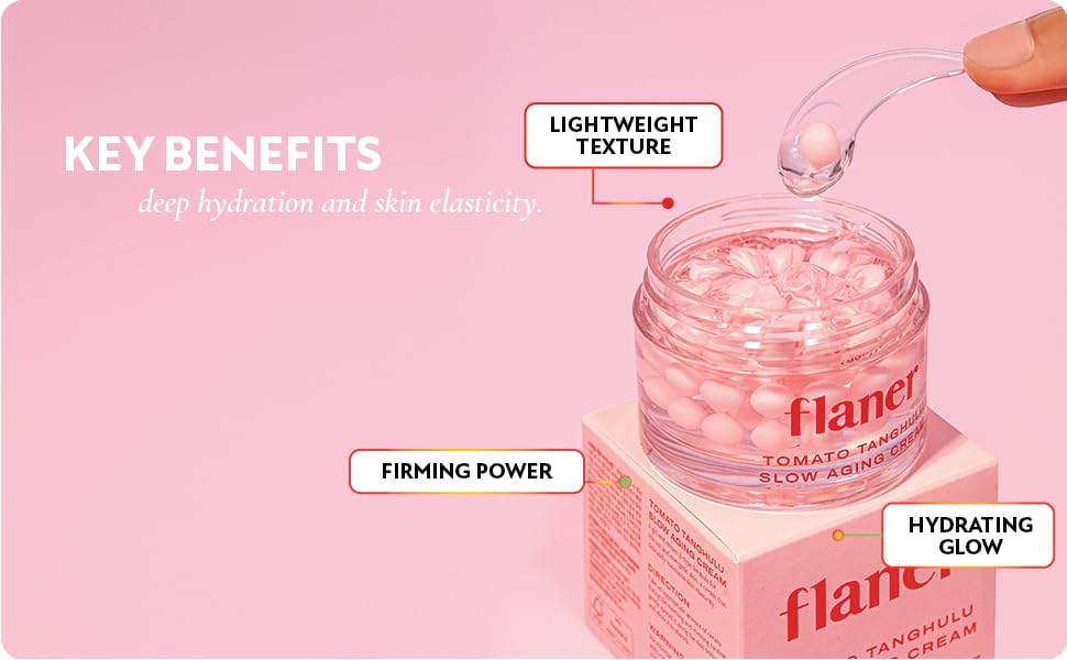 [ Flaner ] Tomato  Face Moisturizer Cream 50ml