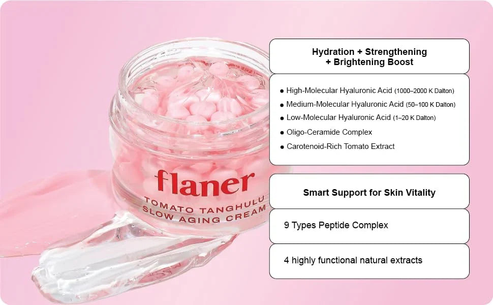 [ Flaner ] Tomato  Face Moisturizer Cream 50ml