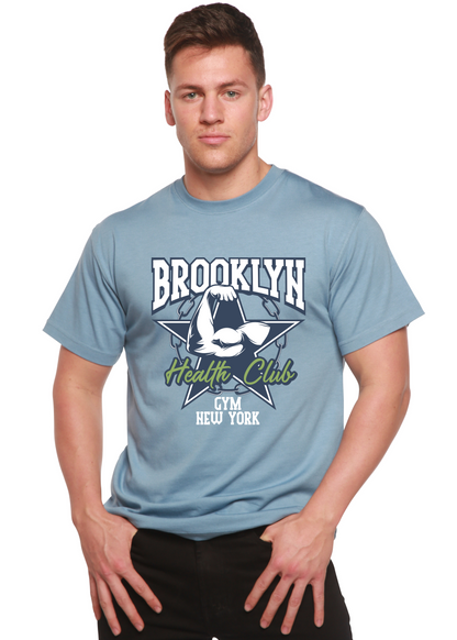 Brooklyn Health Club Men's Bamboo Viscose/Organic Cotton Short Sleeve Graphic T-Shirt