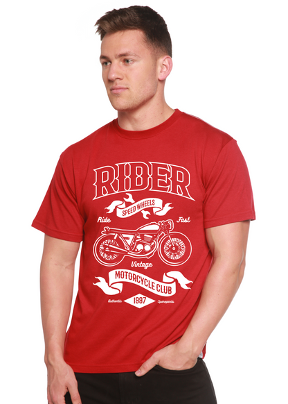 Rider Spun Bamboo® Men's Bamboo Viscose/Organic Cotton Short Sleeve Graphic T-Shirt
