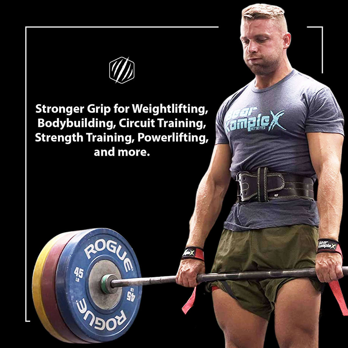 Bear KompleX Lifting Straps (Pair)