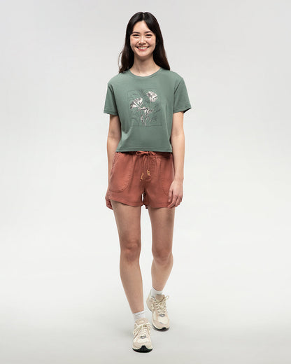 Floral Crop T-Shirt