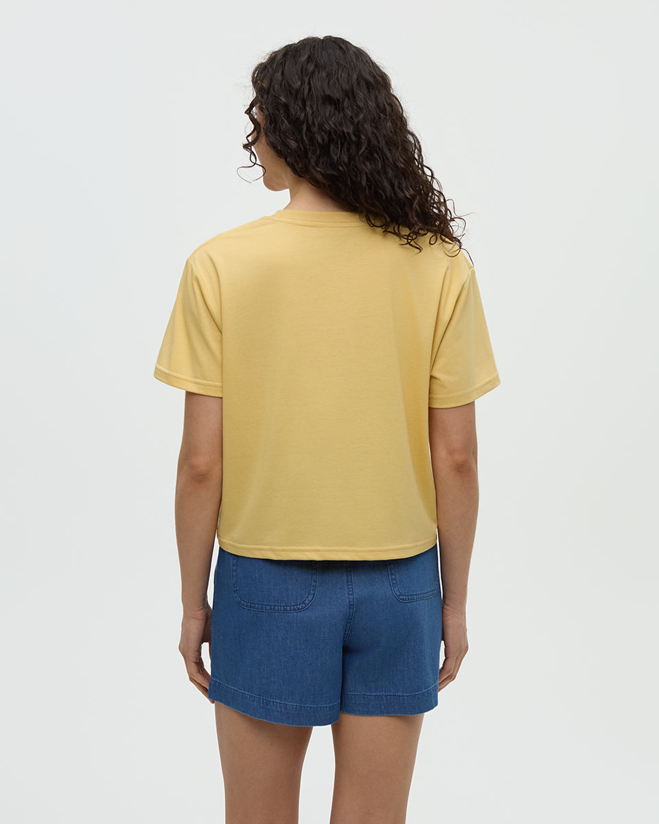 Floral Crop T-Shirt