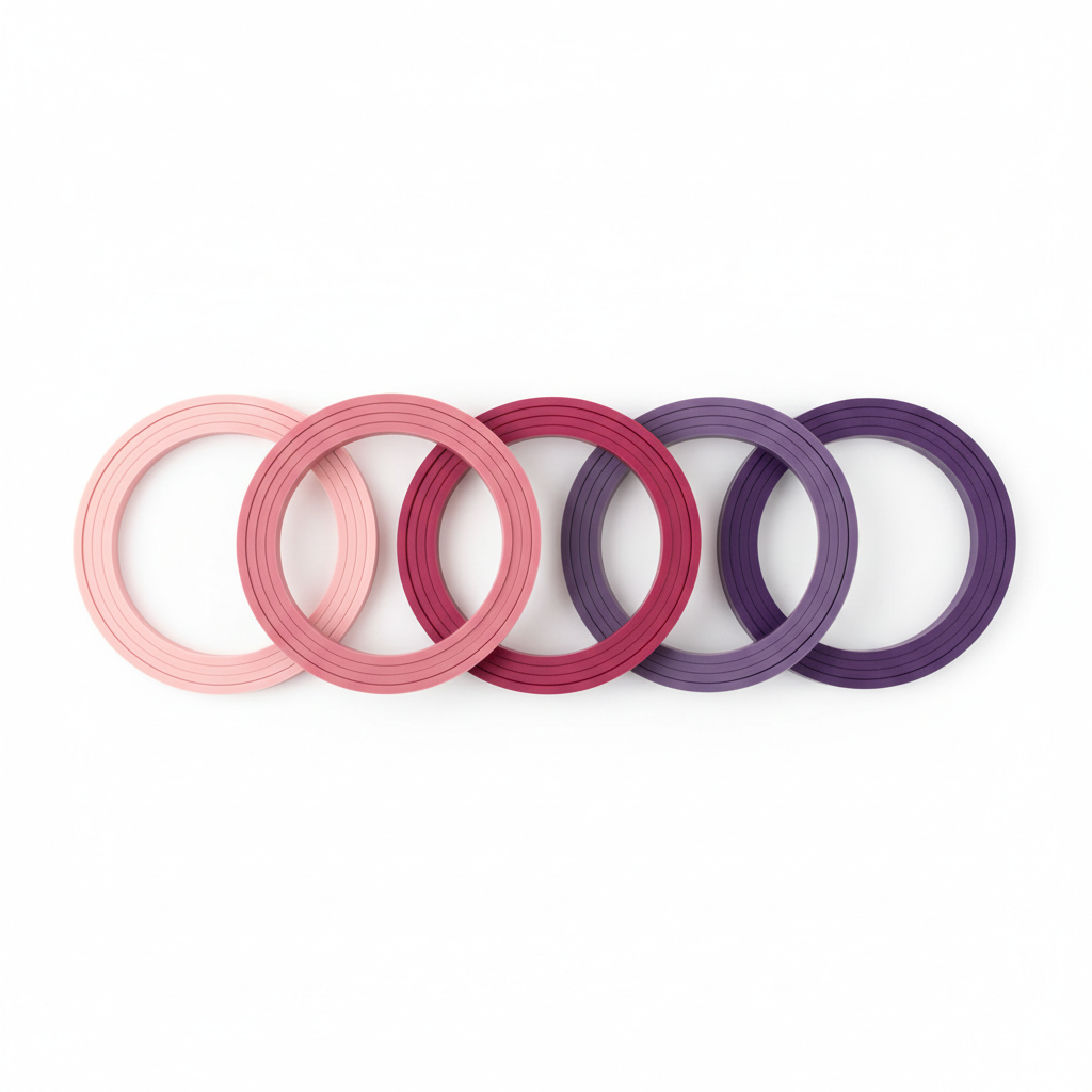 Elastic Resistance Bands 5-Pack